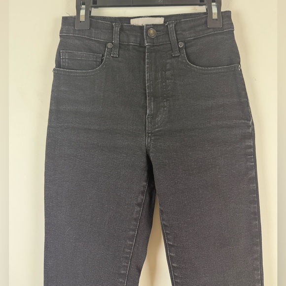 Everlane High Rise Black Skinny Ankle Jeans - Picture 4 of 10